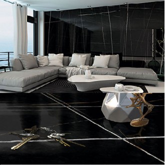 Προσφορες - SAHARA BLACK Rettif: Γυαλιστερά Lux Δαπέδου &Τοίχου 60x60cm |Πρέβεζα - Άρτα - Φιλιππιάδα - Ιωάννινα